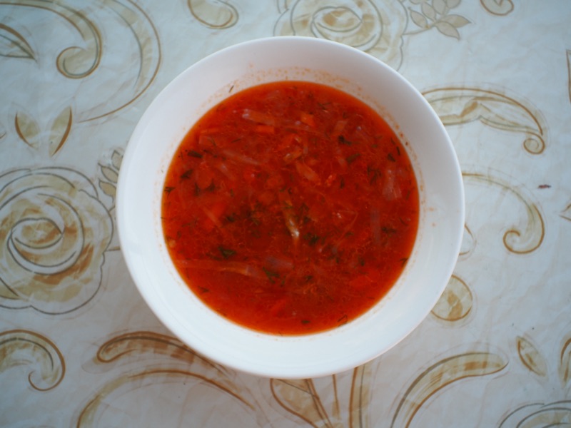 Первое блюдо домашней кухни